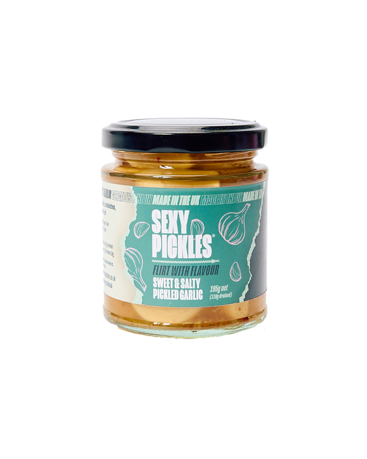 Sweet & Salty Pickled Garlic