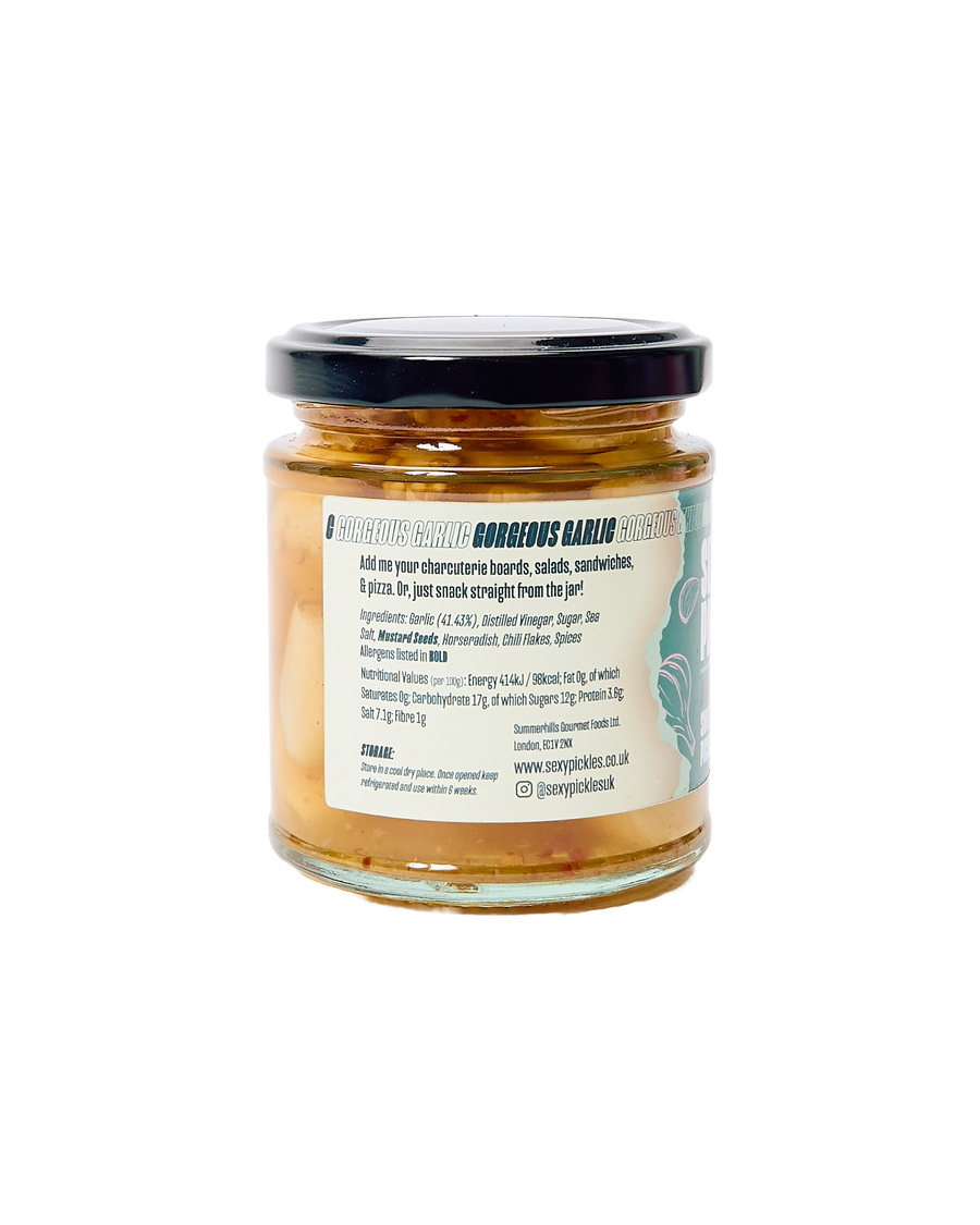 Sweet & Salty Pickled Garlic