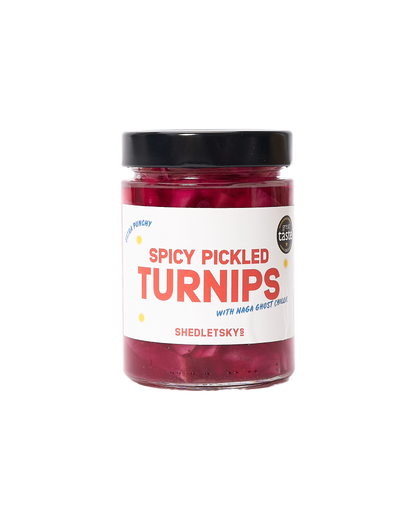 Spicy Turnip Pickles