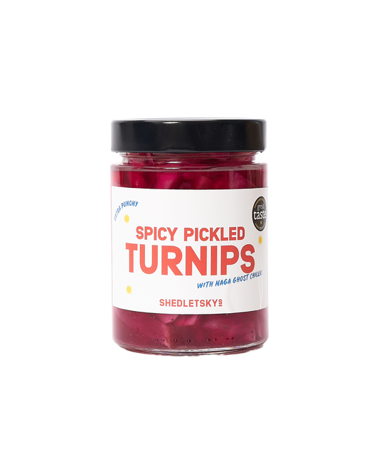 Spicy Turnip Pickles