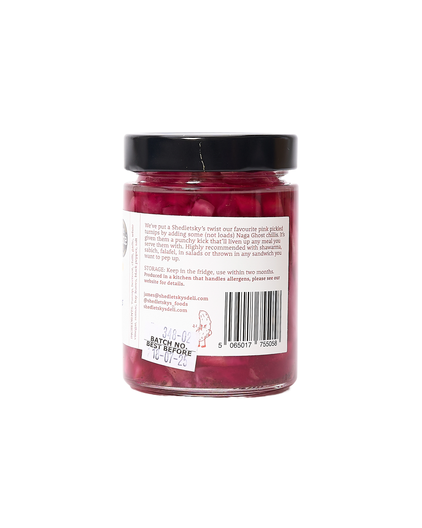 Spicy Turnip Pickles