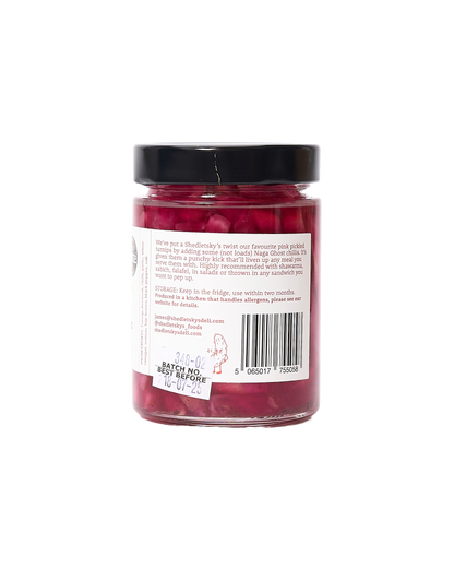 Spicy Turnip Pickles