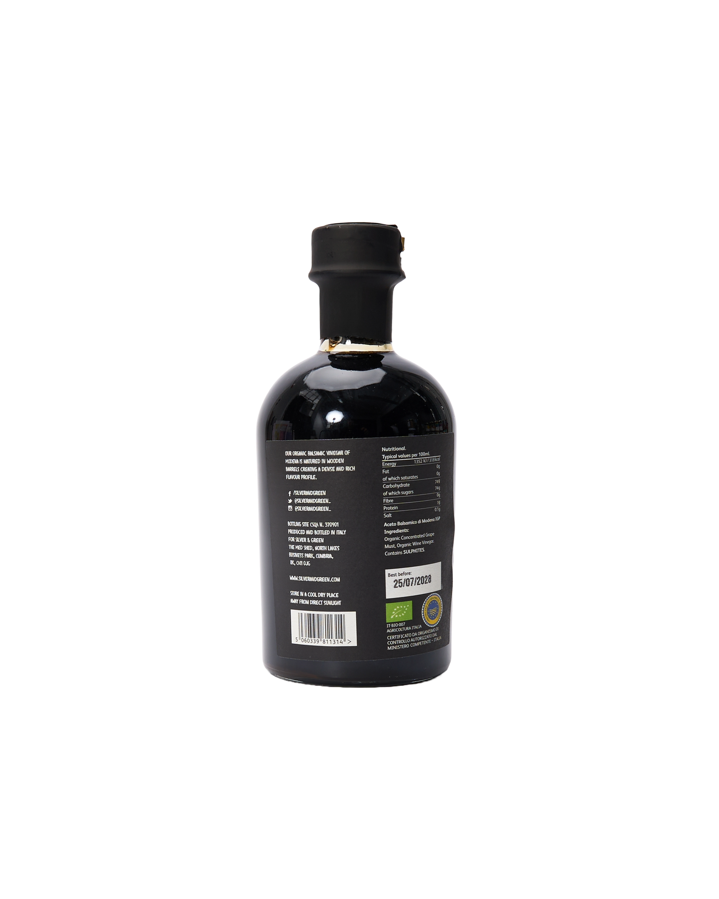 BVHD Organic Balsamic Vinegar of Modena