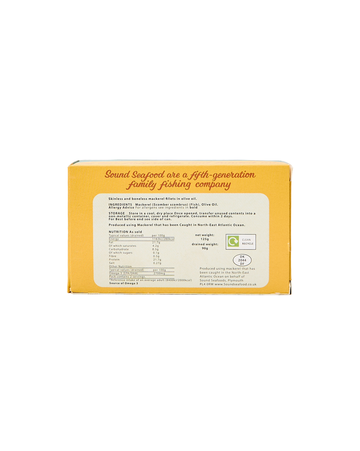 Cornish Sardines in Olive Oil