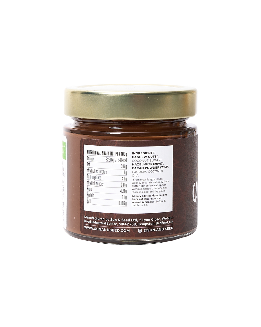 Organic Crunchy Cacao & Hazelnut Spread