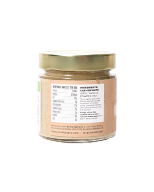 Organic Raw Cashew & Vanilla Butter
