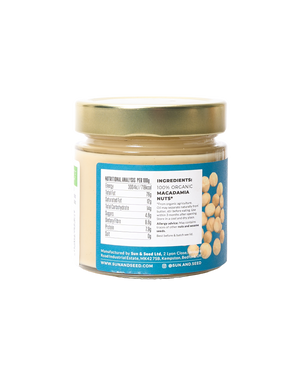 Organic Raw Macadamia Nut Butter
