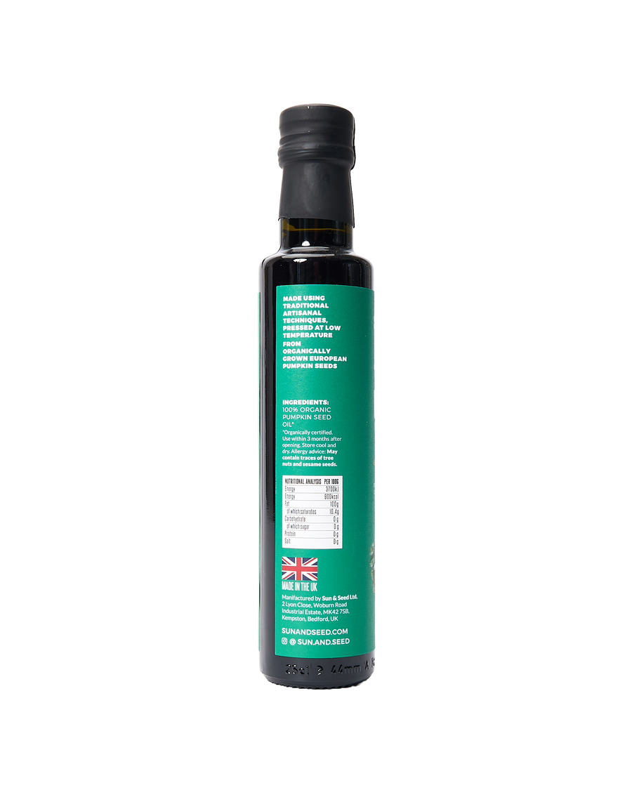 Cold Pressed Pumpkin Seed Oil