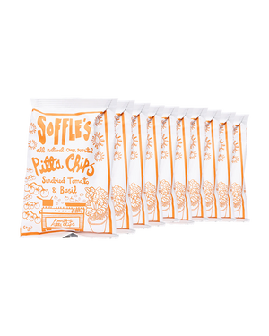 Sundried Tomato & Basil Pitta Chips (5x60g Packs)