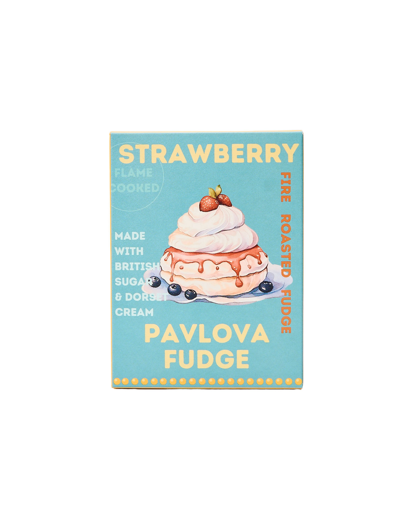 Strawberry Pavlova Fudge