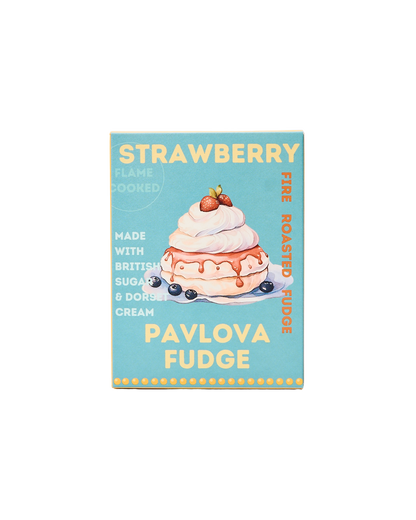 Strawberry Pavlova Fudge