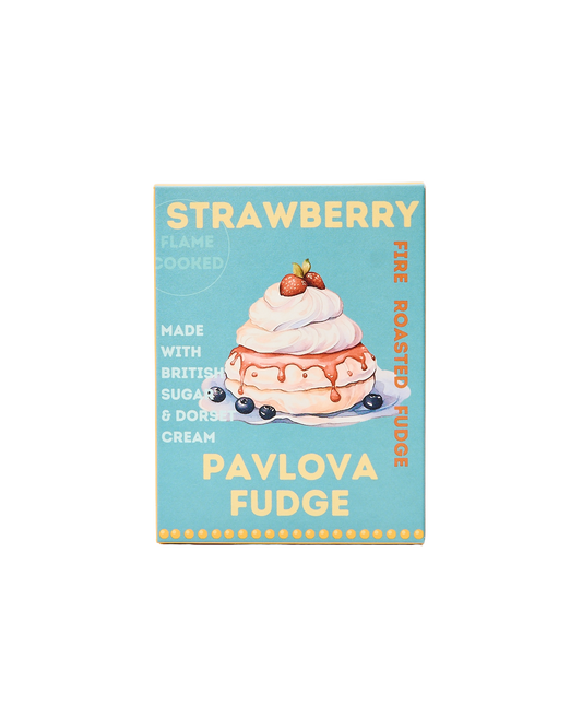 Strawberry Pavlova Fudge