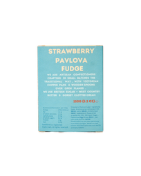 Strawberry Pavlova Fudge