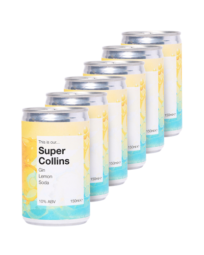 Super Collins Mini Cocktail (6 Pack)