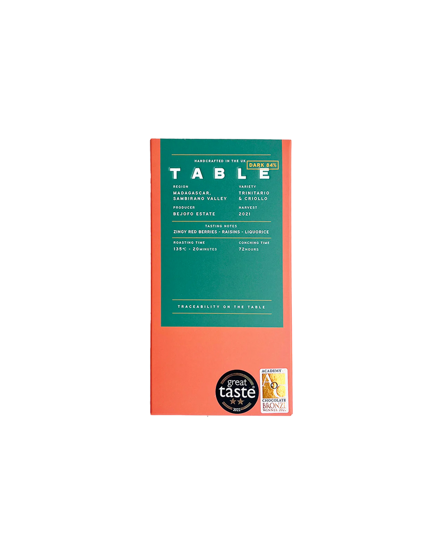 Madagascar 84% Dark Chocolate