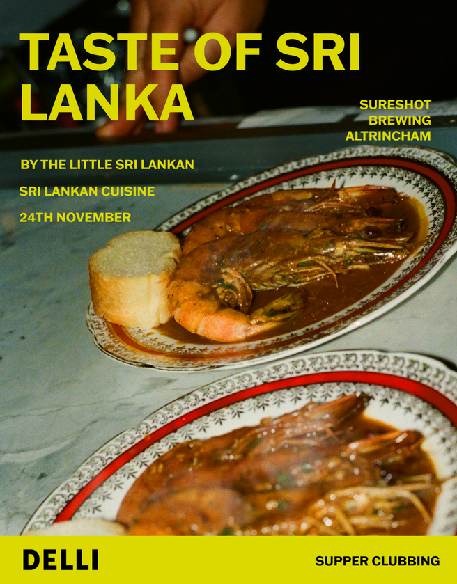 'Taste Of Sri Lanka': Supper Club (Sureshot Brewery)