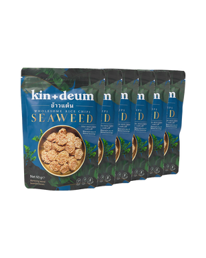 Thai Seaweed Rice Chips (6 Packs)
