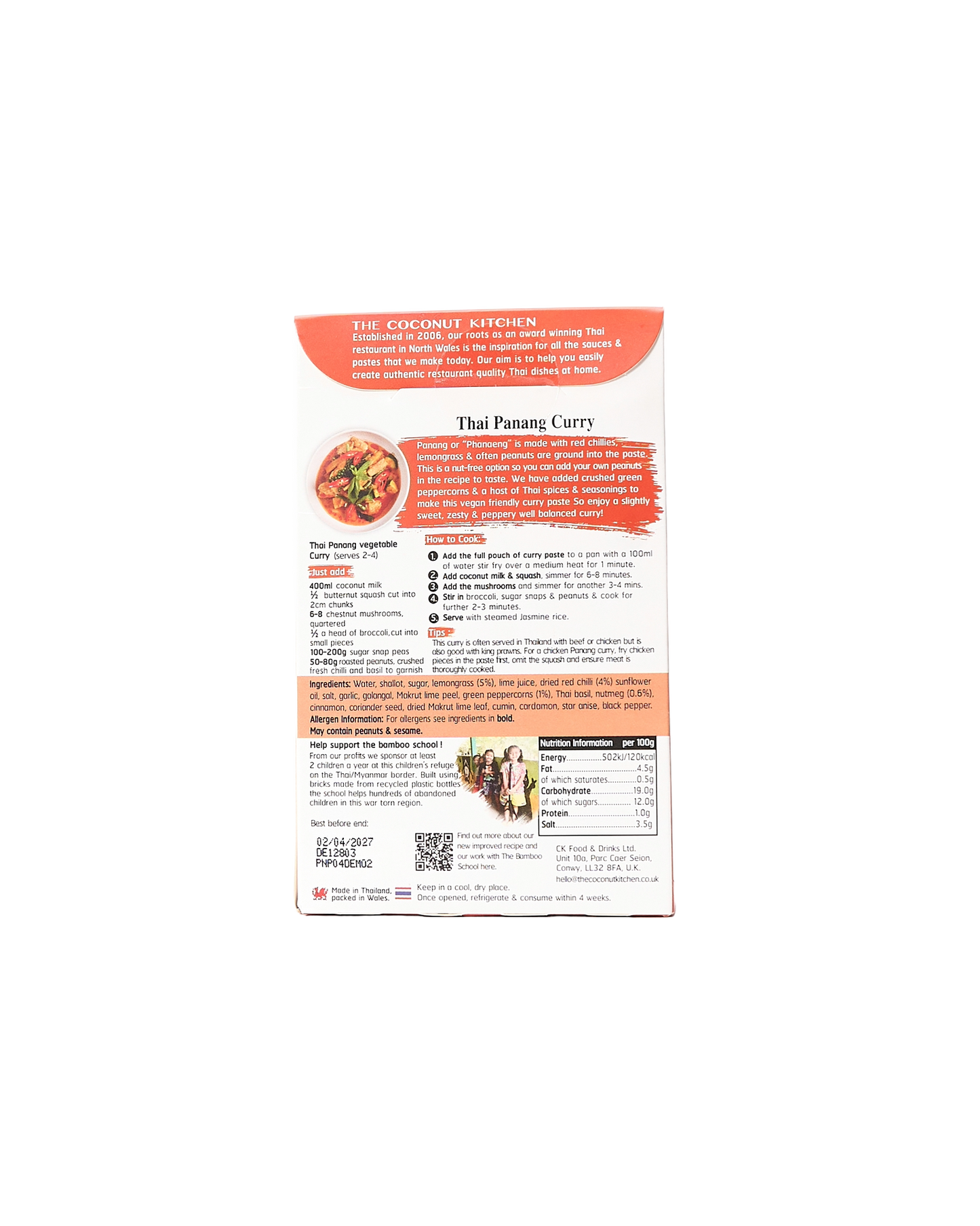 Thai Panang Curry Paste