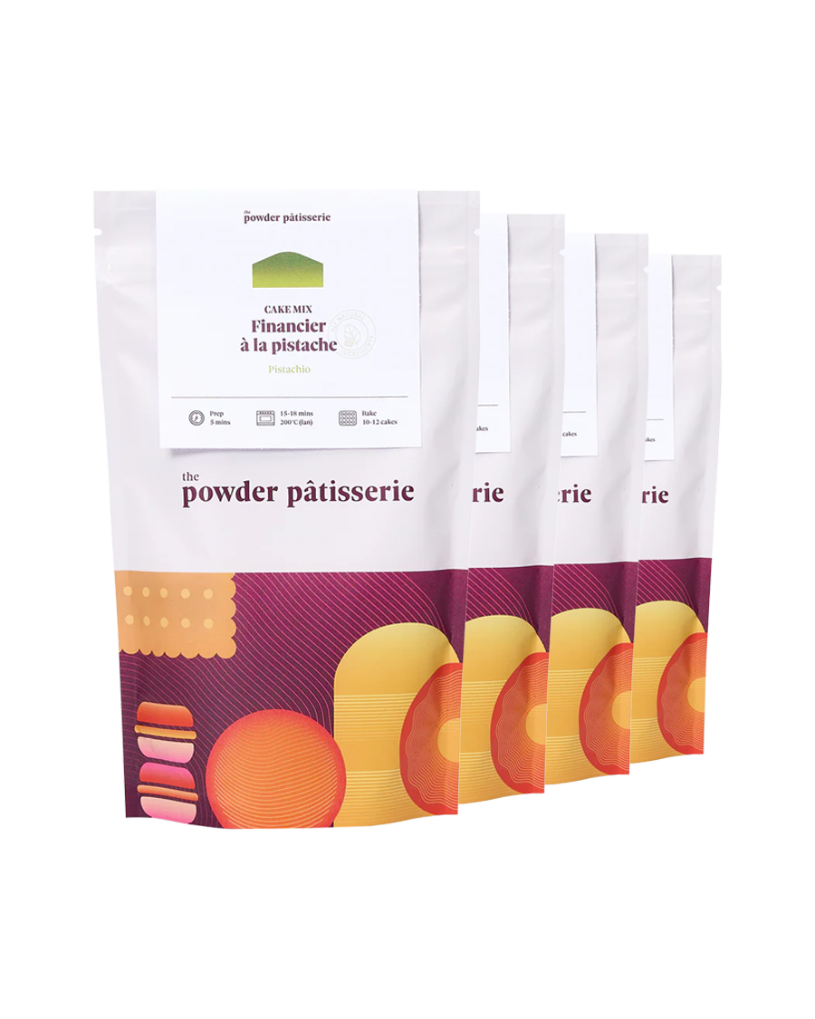Pistachio Financier Cake Mix (4 pack)