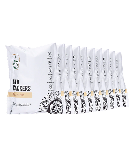Three-Seed Keto Crackers (10 Pack)