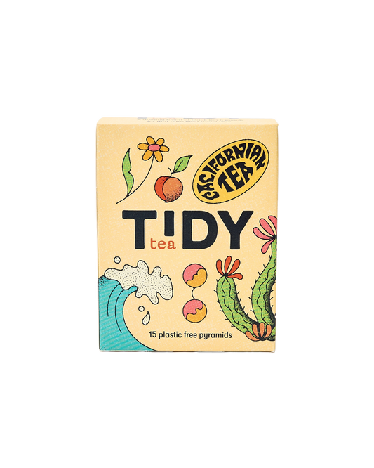 California Dreaming: Black Tea with Peach