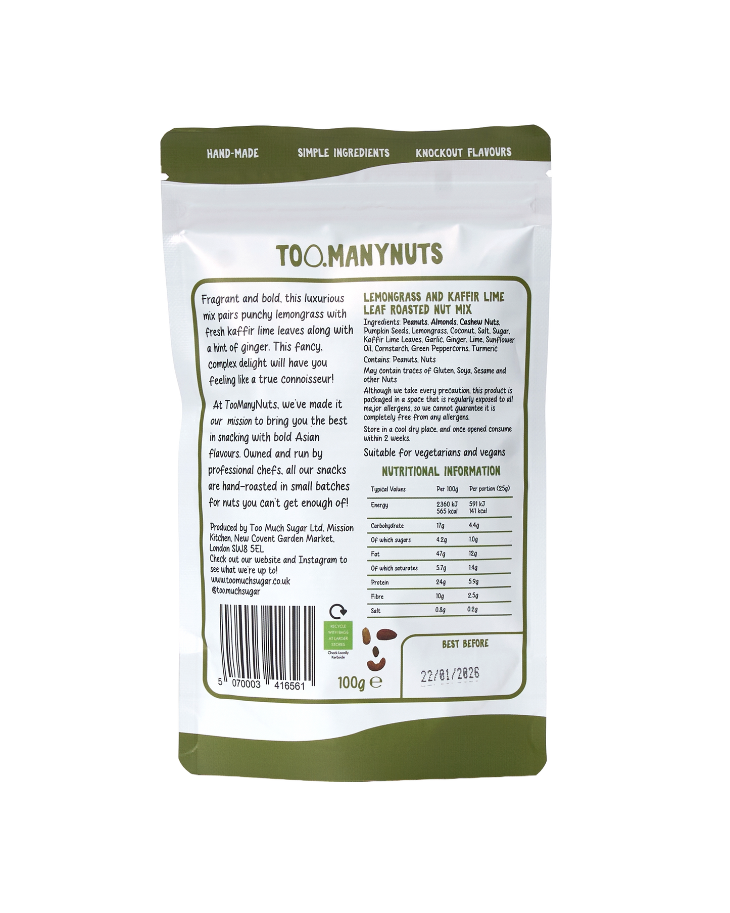 Lemongrass Nut Mix (100g)
