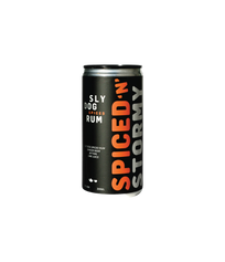 Spiced 'n' Stormy Rum Cocktail