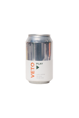 VETO® PLAY: Alcohol-Free Caffeinated Beer