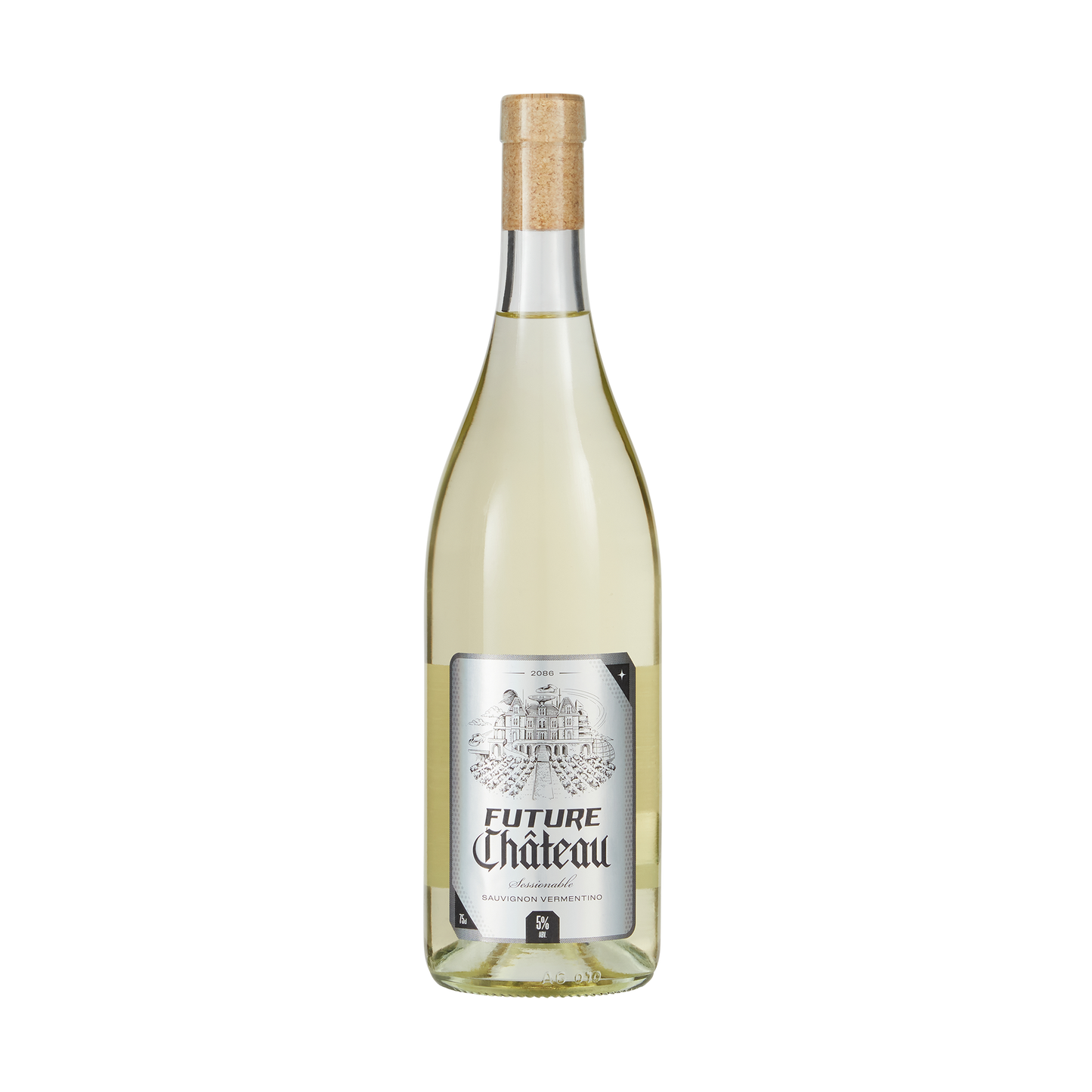 Mid-Strength Sauvignon Vermentino Wine (5%)