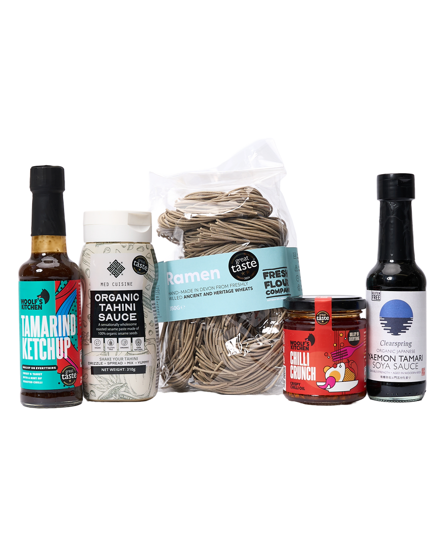 ‘Tahini & Chilli Crunch Noodles’ Kit By Woolf’s Kitchen
