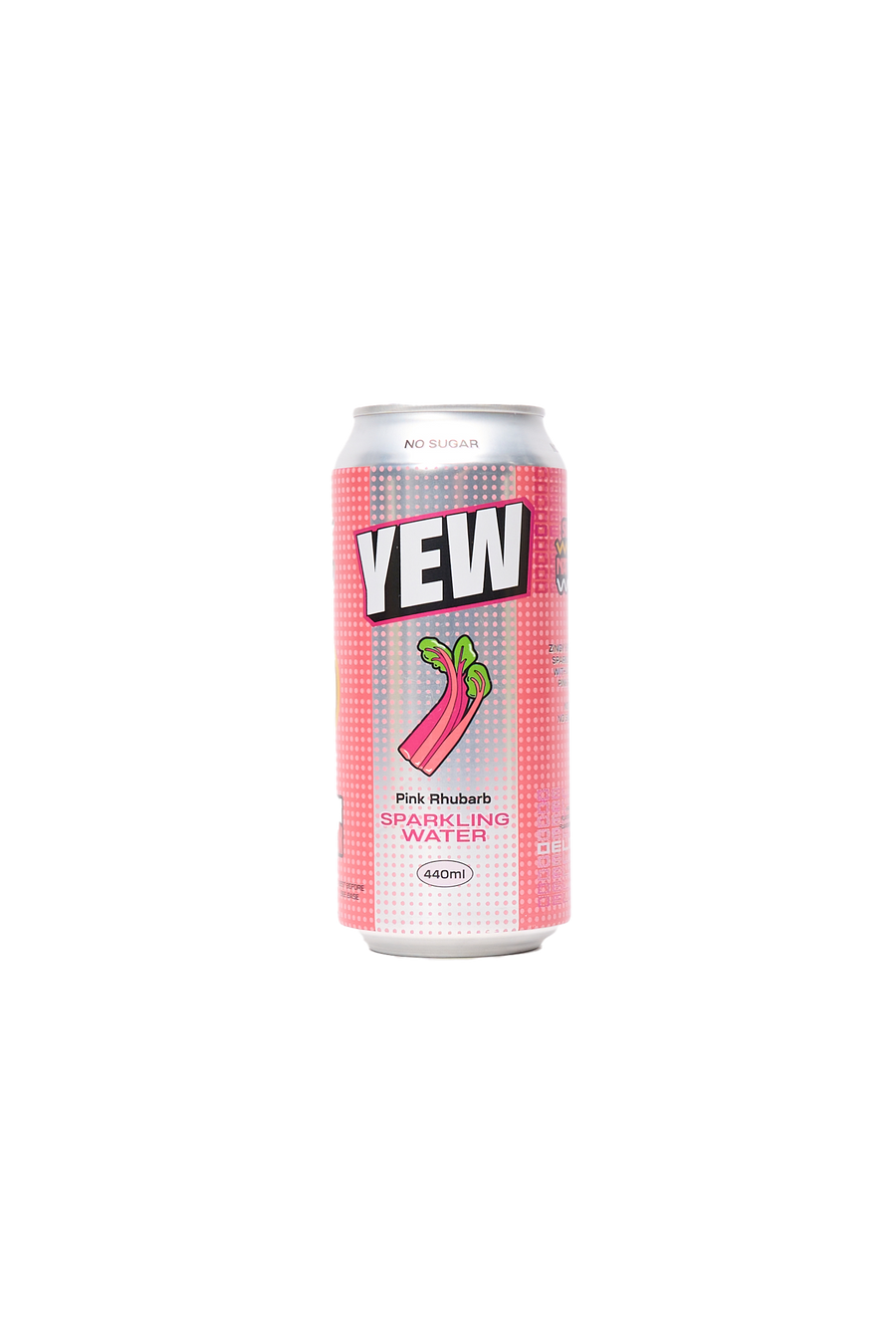 Pink Rhubarb Sparkling Water