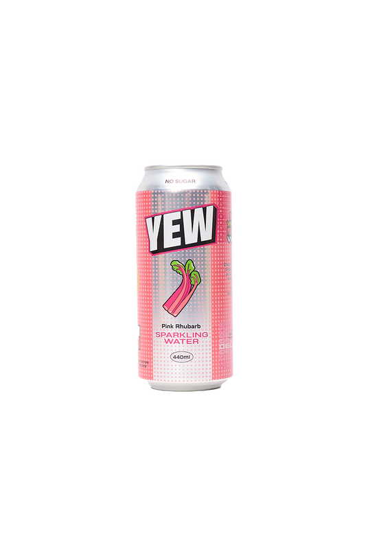 Pink Rhubarb Sparkling Water