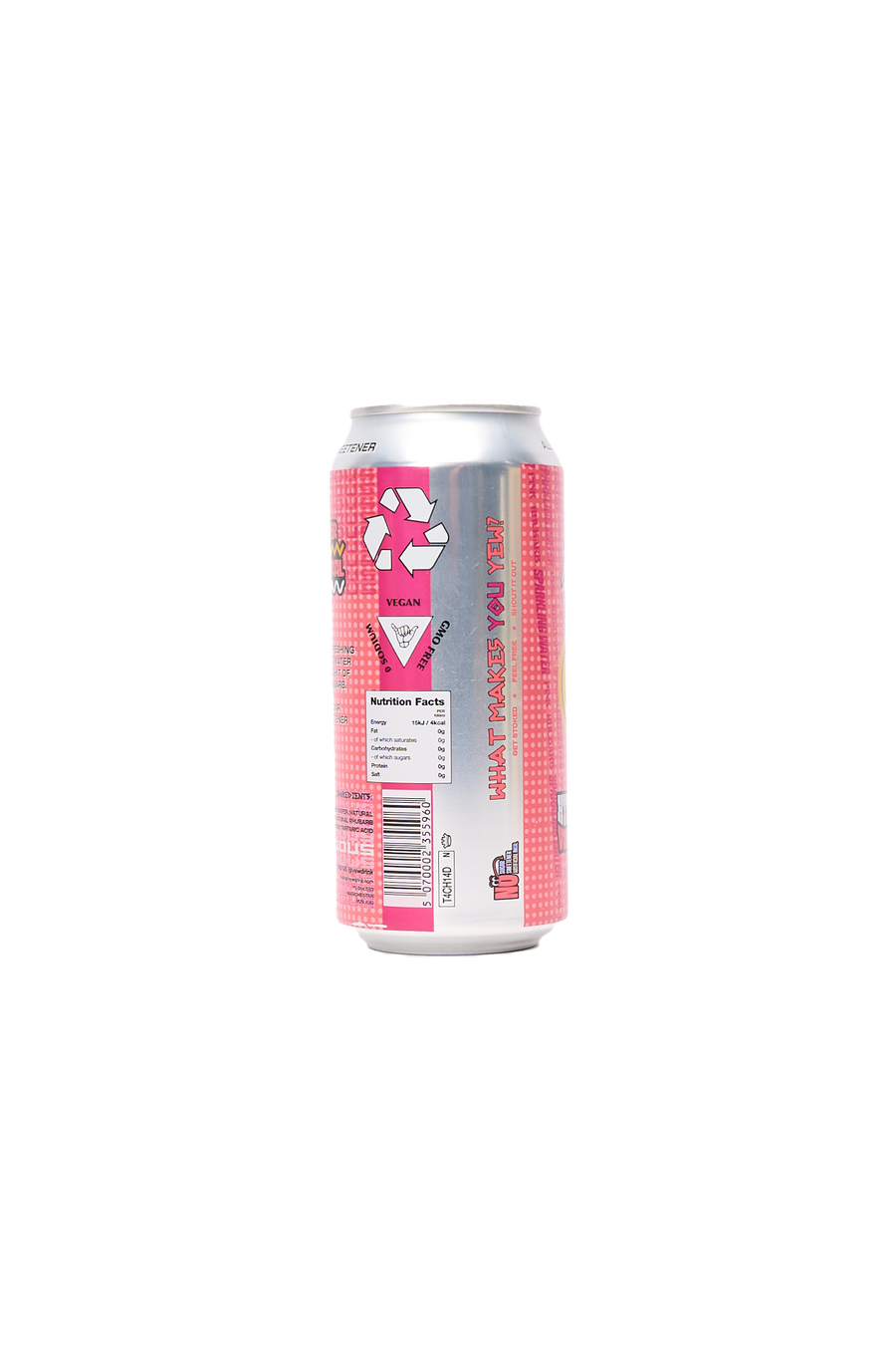 Pink Rhubarb Sparkling Water