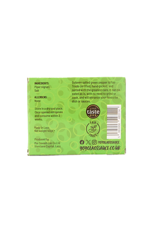 Bolaven Salted Green Pepper