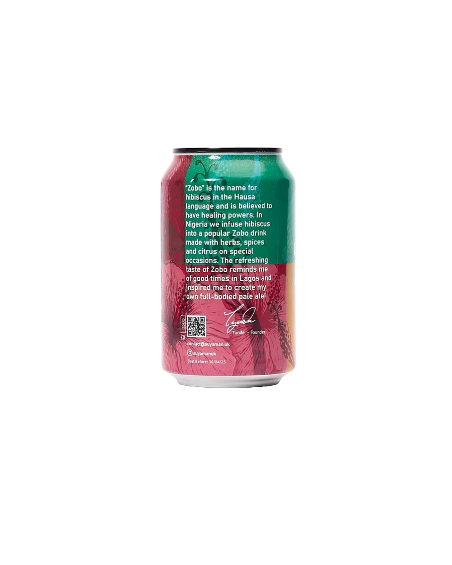 Zobo: Hibiscus Infused Pale Ale