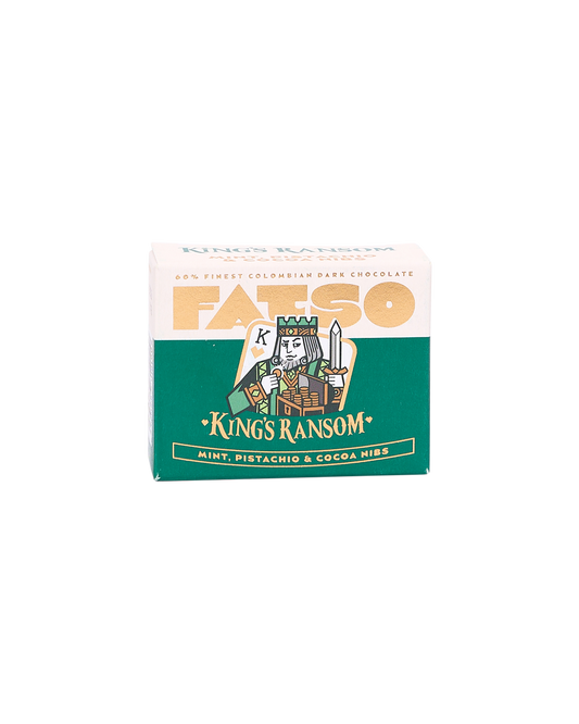Mini King's Ransom: Pistachio, Mint & Cocoa Nib Dark Chocolate