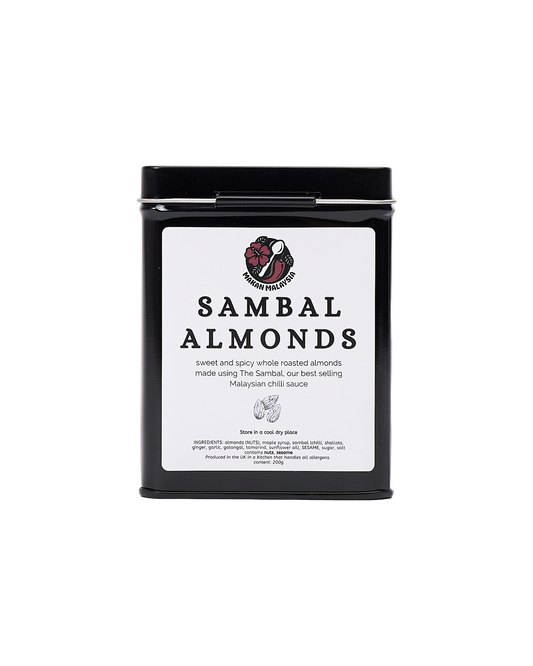 Malaysian Crunchy Spicy Sambal Almonds