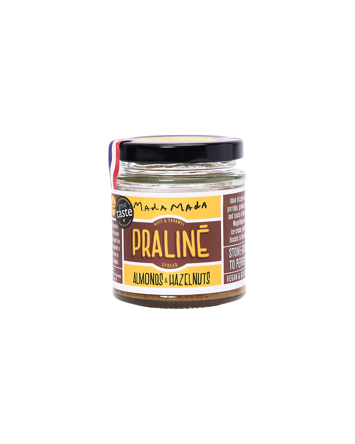 Classic Praliné Spread: Hazelnut + Almond (67% nuts)