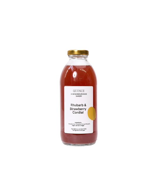 Rhubarb & Strawberry Cordial