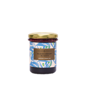 "Blackcurrant Blighty": Blackcurrant Low-Sugar Jam 220g