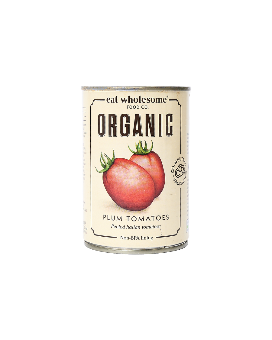 Organic Peeled Plum Tomatoes
