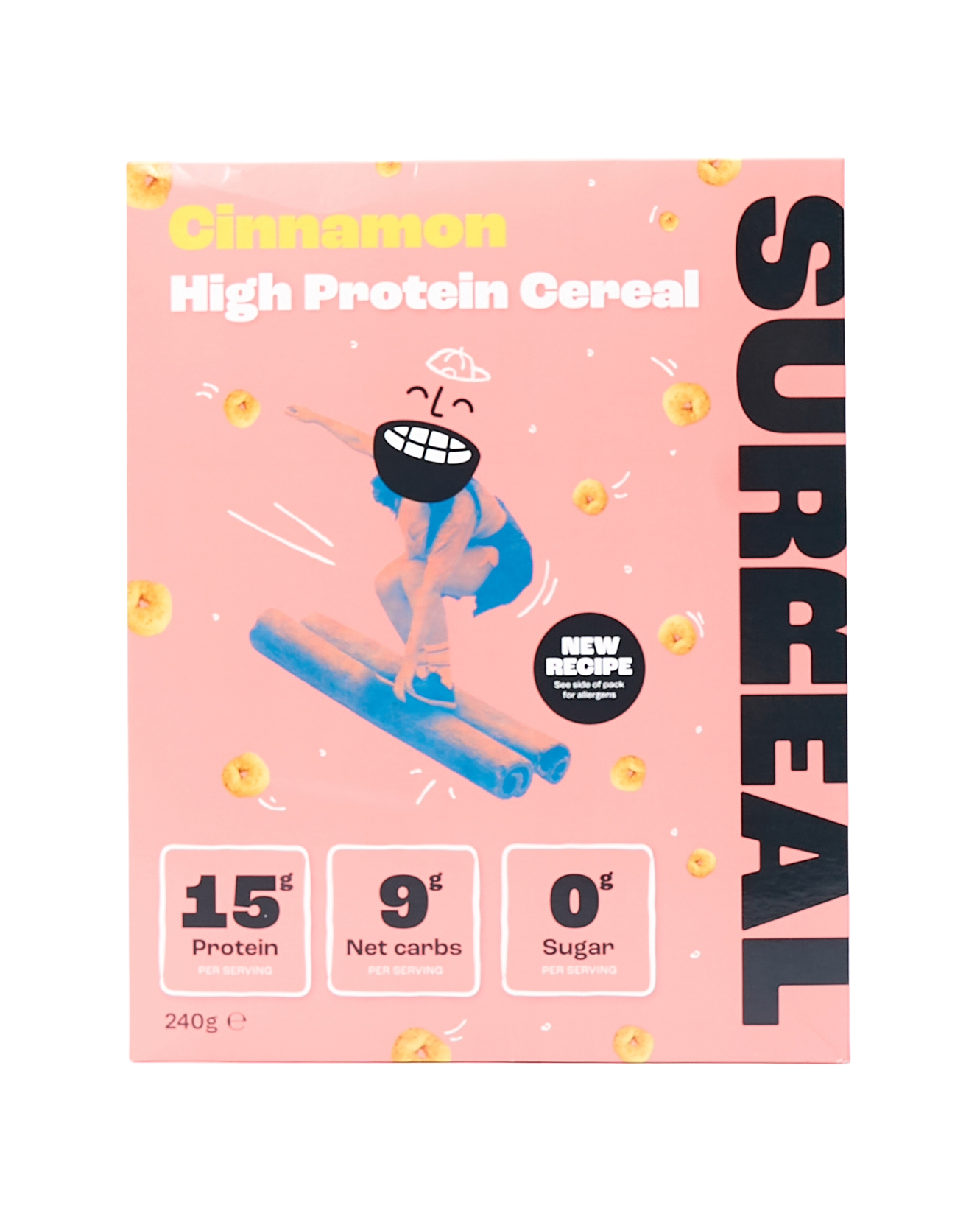 High-Protein Cinnamon Cereal