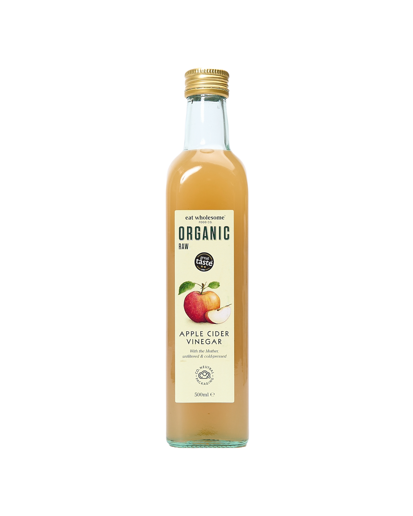 Organic Raw Apple Cider Vinegar (500Ml)