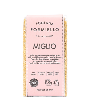 Miglio: Millet Whole Grains