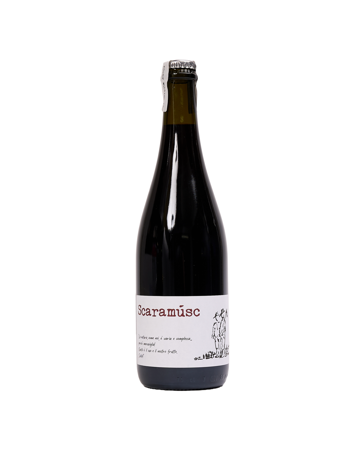 Scaramusc' Lambrusco Sparkling Red Wine, Italy