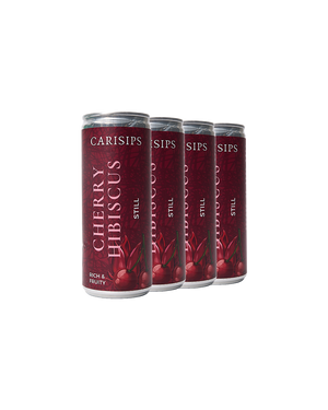 Cherry Hibiscus Soft Drink (4 Pack)