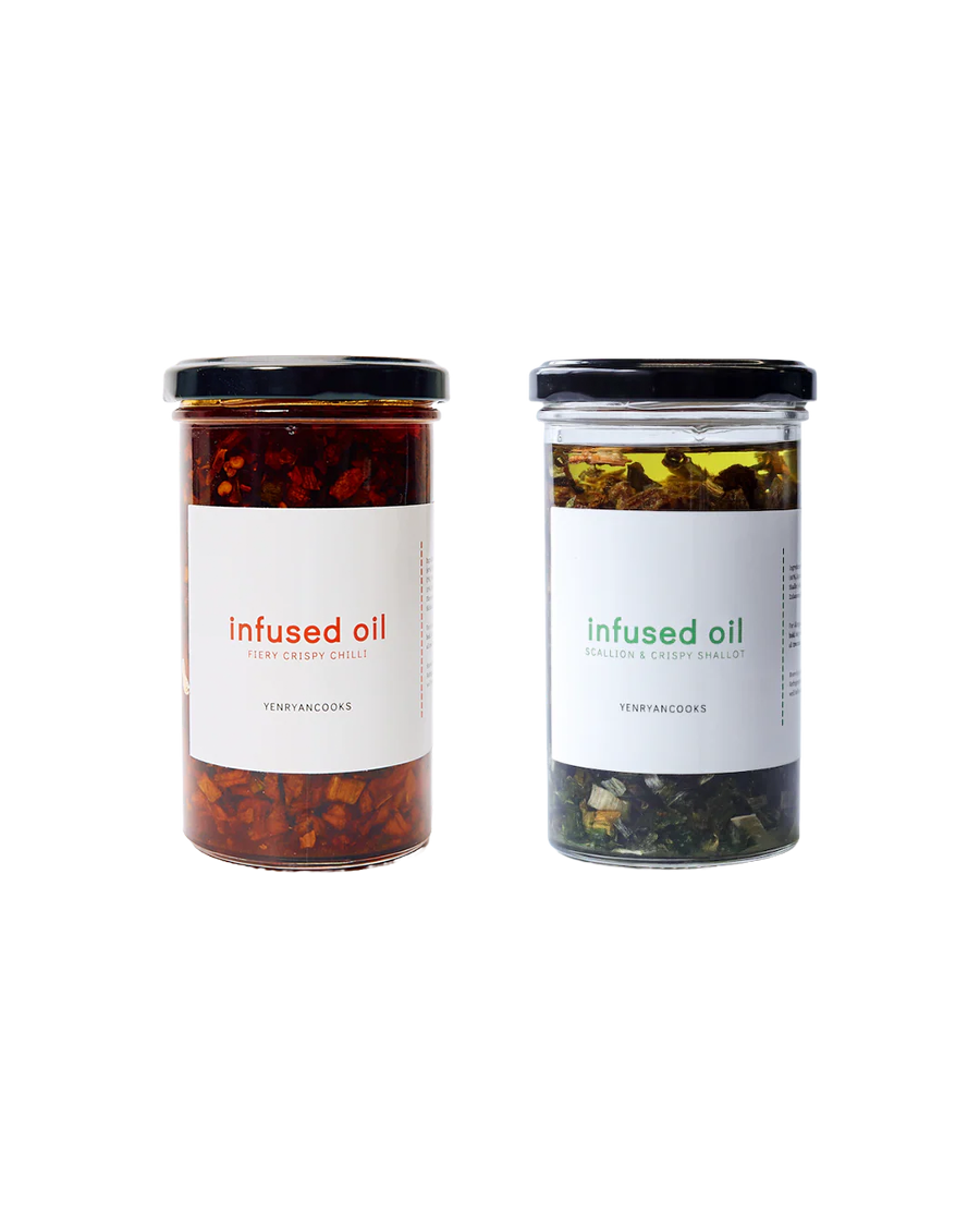 Crispy Infused Oil Duo