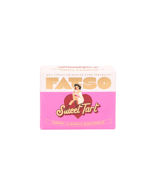 Sweet Tart: Cherry, Almond & Shortbread Dark Chocolate (Mini Bar)