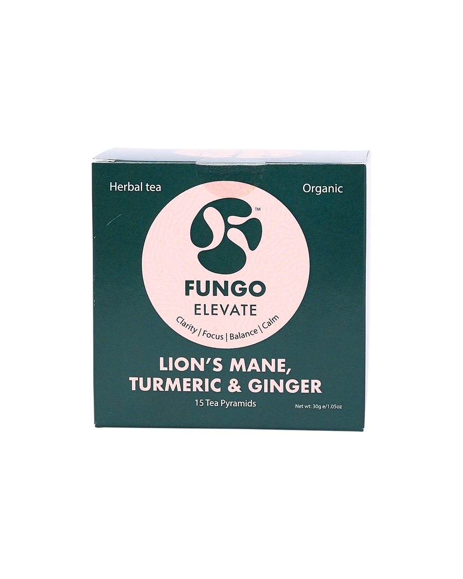 Herbal Tea with Lion’s Mane Mushroom