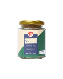Pangrattato Focaccia Crumb